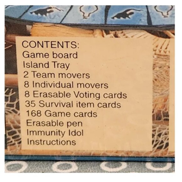 Mattel Survivor Board Game NEW Sealed Package 2000 - Picture 3 of 5